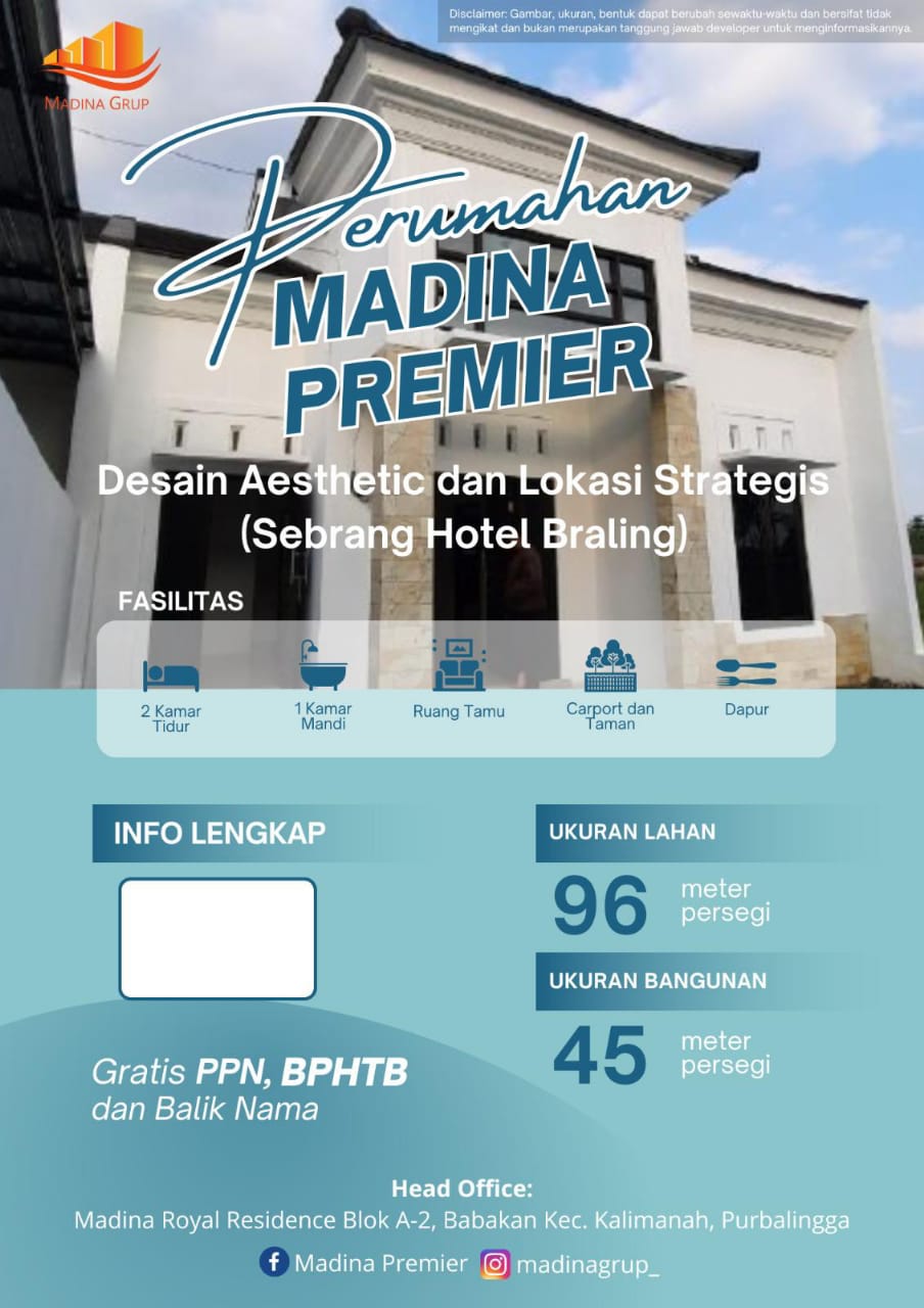 perumahan madina premier